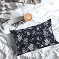 thumbnail image 3 of Salouo Retro Flower Pattern Pillow Cases,1PC Pillow Covers with Envelope Closure Decorative Pillow Case for Bed Couch,Pillows Not Included-20"x30", 3 of 6