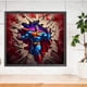 thumbnail image 3 of Pintura de diamante 5D DIY Taladro redondo completo Romper la pared y Superman Decoración para el hogar JShteea El nuevo, 3 of 9