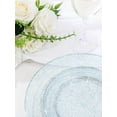 thumbnail image 5 of 200PCS Blue Glitter Plastic Plates Heavy Duty Disposable Dinner & Dessert Set for Parties Weddings, 5 of 8