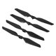 thumbnail image 5 of Hélice para dron RC, 2 pares de palas de carbono de liberación rápida para drones, palas para drones fabricadas con cuidado, 5 of 8