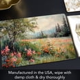 thumbnail image 5 of CounterArt Wildflower Field Premium Boxed Set of Decorative Hardboard Placemats, 5 of 6