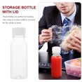 thumbnail image 3 of Nestingho 5pcs Transparent Milk Packing Bottles With Caps Reusable Juice And Beverage Containers For And Transport, 3 of 8