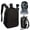 GRAY, variant on BYXAS Camera Bag Backpack, DSLR SLR Camera Case Compatible with Canon/Nikon/Sony/Fuji/Gopro/DJI , Waterproof Photography Backpacks with Rain Cover for Women Men, Gray