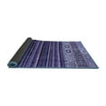 thumbnail image 2 of Ahgly Company Indoor Rectangle Abstract Blue Modern Area Rugs, 5' x 7', 2 of 4