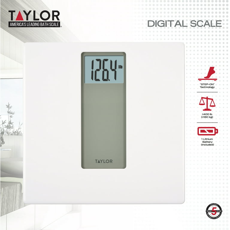 Mainstays Analog Bathroom Scale, Dial Body Scale, Black 