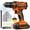Orange, variant on 20V BIHOO Power Drill, Purple Electric Drill Cordless with Battery and Charger, 3/8-Inch Keyless Chuck, Variable Speed,Electric Screwdriver