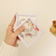 thumbnail image 1 of Caja de suspensión de película de material PP + PE transparente anillo de exhibición pulsera paquete decoración caja de regalo blanca ZefeiWu 9024715102676, 1 of 1