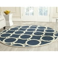 thumbnail image 2 of SAFAVIEH Cambridge CAM145G Navy Blue / Ivory Rug, 2 of 10