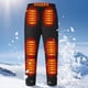 thumbnail image 3 of Pantalones Térmicos USB 5V Calefactores Cintura Elástica para Hombres Mujeres 12 Zonas Calentamiento, 3 of 9