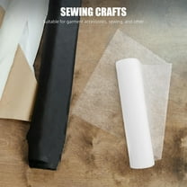 MLINS  Double-Sided Adhesive Lining Quilt Non-woven Fabric Stabilizer White