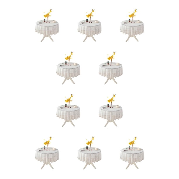 Cateissary Mantel con fácil y durabilidad para todas las ocasiones, duradero, elegante, flor de hielo, 100cm flor de hielo 100cm 10Conjunto