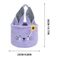 thumbnail image 3 of Easter Decorations Easter Eggs Carrying Baskets Easter Buckets Candy Gift Bags Easter Basket Essentials, 3 of 6