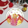 thumbnail image 4 of Christmas Paper Plates – 24pcs Disposable Red Party Plates Set for Christmas Dinner & Holiday Events – 7" Round Plates, Food-Grade Tableware Supplies, 4 of 5