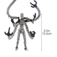 thumbnail image 1 of Meitianfacai Action Figure Printed Action Figure Assembly Completed Action Figure The Action Figures For Sci Fi Enthusiasts, 1 of 7