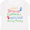 thumbnail image 4 of Inktastic Respiratory Therapist like Mommy Boys or Girls Long Sleeve Toddler T-Shirt, 4 of 5