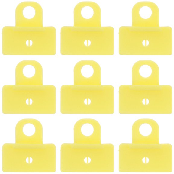 IDEANATEGRATE Durable Yellow Car Door Window Regulator Clips Easy to Install