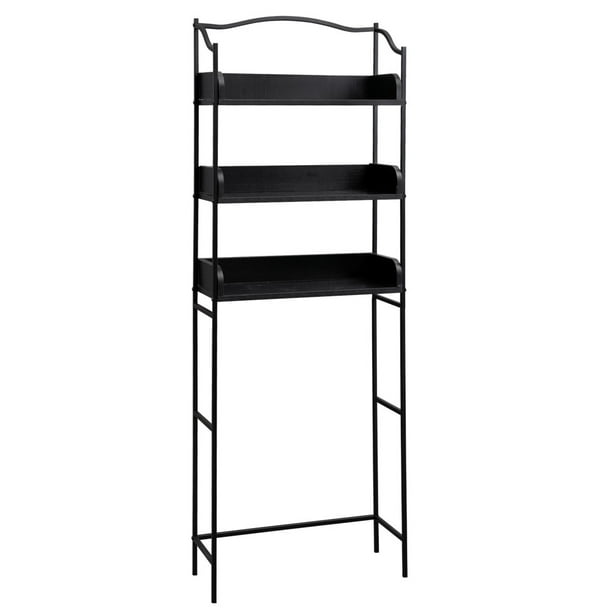 3Tier Over The Toilet Bathroom Metal Shelf Simple Industrial Style
