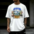 thumbnail image 6 of Artistic North Dakota State Themes and Landmarks T-Shirt, Tee for History and Travel Lovers, 6 of 6