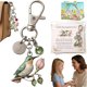 thumbnail image 3 of Hummingbird Keychain for Mom Meaningful Gift, Floral Enamel Pendant for Purse Backpack, Inspirational Resilience Charm for Women, Love Filled Keepsake for Mother, 3 of 9