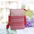 thumbnail image 4 of HEATSHAKING 1Pc Red Crossbody Phone Bag Workmanship Comfortable Hand Feel, 4 of 8