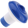 thumbnail image 3 of 5 Ih Floating Chlorine Dispenser Swimming Pool Dispenser Chlorine Tablets Tabs Tank Adjustable Release Tablet Floater for Indoor & Outdoor Swimming Pools - White & Blue, 3 of 8