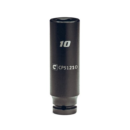 UPC: 0886352512107 | Capri Tools 10 mm Deep Impact Socket  1/4-Inch Drive  6-Point  Metric
