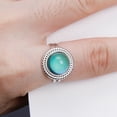 thumbnail image 3 of Milue Vintage Unique Gemstone Emotion Color Changing Ring Adjustable for Men Women, 3 of 7