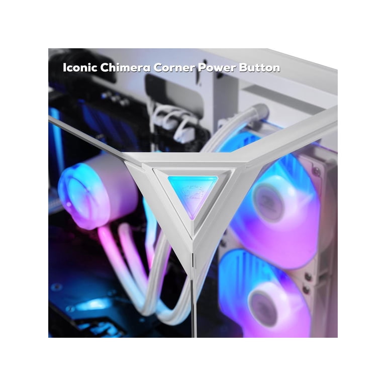 iBUYPOWER Element 9 White Gaming PC Desktop - AMD Ryzen 7 7800X3D