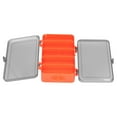 BIMZUC Double Sided Fishing Lure Box Reversible Tackle Storage Case ...