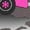 Charcoal Grey, variant on Inktastic Go Go Go Pink Racing Car Boys or Girls Long Sleeve Toddler T-Shirt