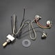 thumbnail image 4 of Sonducket Kit de arnés de cableado de guitarra eléctrica con interruptor, herramientas de reparación de palanca, accesorios de plata, Accesorios para instrumentos musicales, 4 of 6