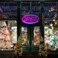 thumbnail image 3 of LED Light Advertising Sign Open Word Neon Night Lights Powered by USB Neon 45*22cm, 3 of 4