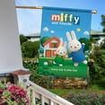 thumbnail image 5 of MIFFY -bandera de jardín temática. Regalo perfecto para fans, amigos y familiares, ideal para actividades al aire libre y decoración de fiestas.28CM*45CM, 5 of 5