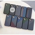 thumbnail image 1 of Premium Upgraded Ultra-Thin Carbon Fibre Phone Case with Precision Lens,iPhone 16 Pro, 1 of 11
