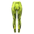 thumbnail image 5 of Yoga Pants for Women Printed Slim Fit Long Length Athletic Leggings Gym Fitness Sports Women's Yoga Leggings Green L, 5 of 8