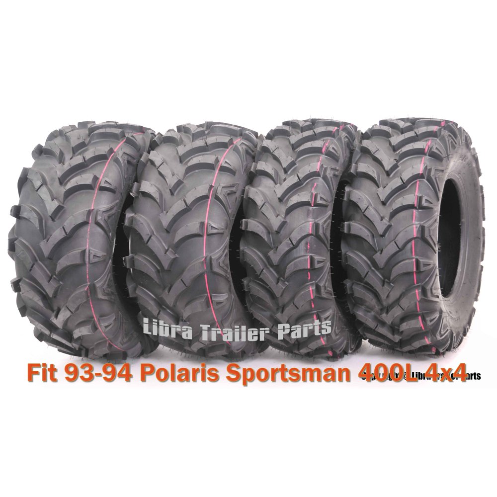 Set 4 WANDA ATV tires 25x812 & 25x1210 for 9394 Polaris Sportsman