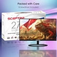 thumbnail image 2 of Sceptre IPS 27 Pulgadas 2K 2560 x 1440p QHD 75Hz DisplayPort HDMI 99% sRGB Altavoces Incorporados Máquina Negro (E275W-QPT), 2 of 5