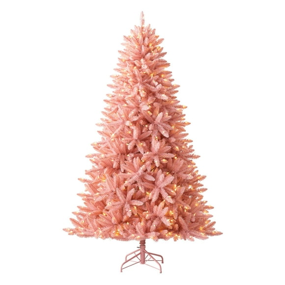 Treetopia Luxe la Vie en Rose Arbre de Noël Artificiel de 6 Pieds