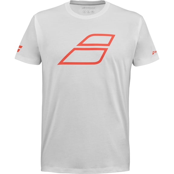 Babolat Junior Strike Cotton Tee Athletic Short Sleeve Crew Neck T-Shirts (Child 6-8 Years)