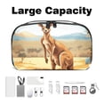 thumbnail image 3 of Kangaroo Digital Bag Charger Case Cord Organizer for Travel Canvas Storage Box Small, 3 of 6