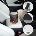 thumbnail image 4 of Honeii Fiery Black Dragon Attack Print Waterproof Car Trash Can,Waterproof Portable Collapsible Trash Can,Garbage Container fits Most Cars,SUVs,and Trucks, 4 of 5