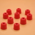 thumbnail image 3 of 5 Pares De Tamaño Mediano Reemplazo Espuma Auricular Memoria Reemplazo Los Modelos Auriculares Intrauditivos Auriculares 4.5 Mm rojo, 3 of 8