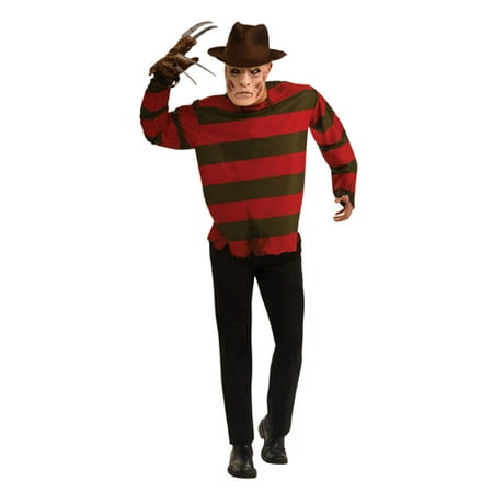 Adult Freddy Krueger Mens Size XL Halloween Costume