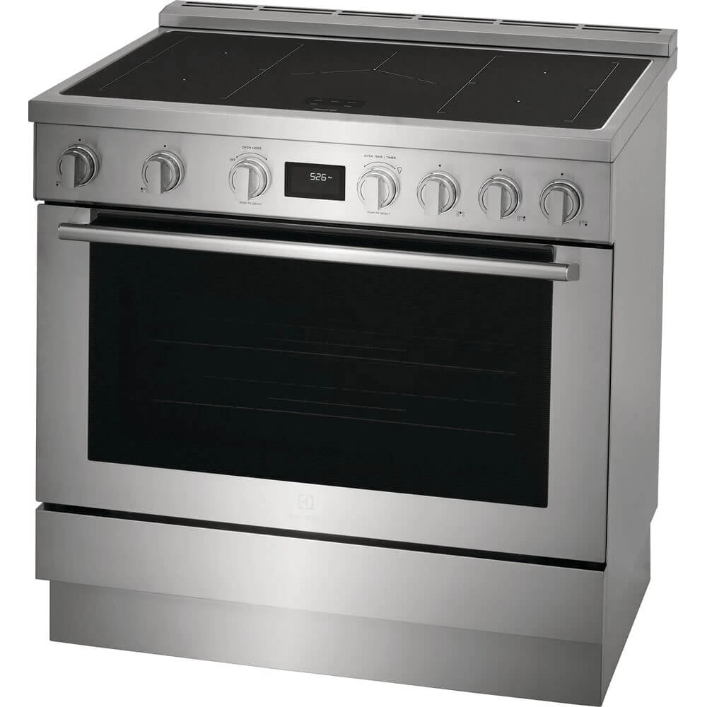 Electrolux Ecfi3668a 36" Wide 4.4 Cu. Ft. Free Standing Induction Range - Stainless Steel