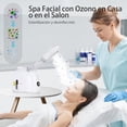 thumbnail image 3 of Vaporizador Facial, Sauna Facial Profesional de Nano Iones, Rociador SPA Facial de Mano, para Hidrataci&oacute;n Facial, Limpieza Profunda, Ayuda a Abrir Los Poros y Eliminar Puntos Negros, 3 of 9