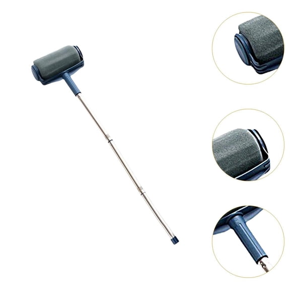 Extendable Paint Roller Pole Fillable Textured Paint Roller Brush for Wall and Ceiling Painting