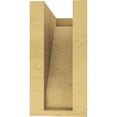 thumbnail image 4 of 4"W x 8"D x 8"H Classic Burlington Rough Cedar Woodgrain TimberThane Corbel, Primed Tan, 4 of 6