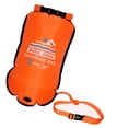 thumbnail image 3 of koolsoo Swim Buoy Float Double Airbag Floating Swim Bag for Kayaking Boating Rafting Orange, 3 of 9