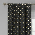 thumbnail image 2 of Better Homes and Gardens Metallic Polka Dots Single Window Panel, 2 of 3