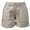 Beige, variant on Denim Shorts Women Summer Casual Straight Fit Stretchy Jean Shorts with Pockets Fashion Clothing